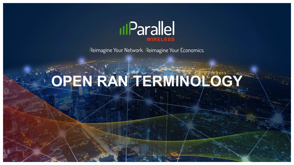 OpenRAN Terminology